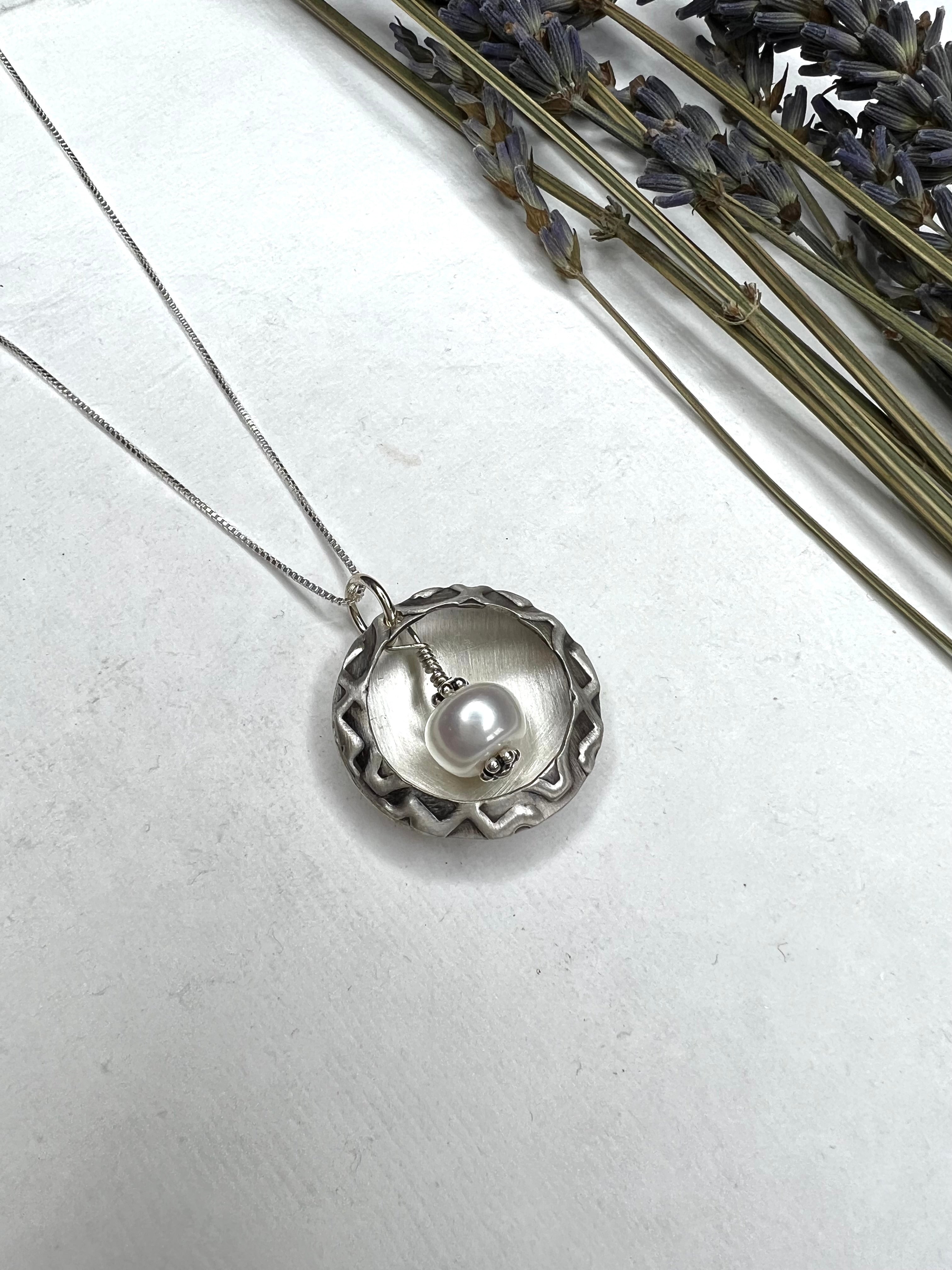 Sterling Silver Drop Pearl Pendants Sterling Silver Drop Pearl Pendants
