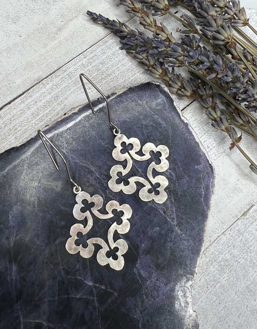 How Does Your Garden Grow - Quartrefoil Earrings - MARTINIJewels