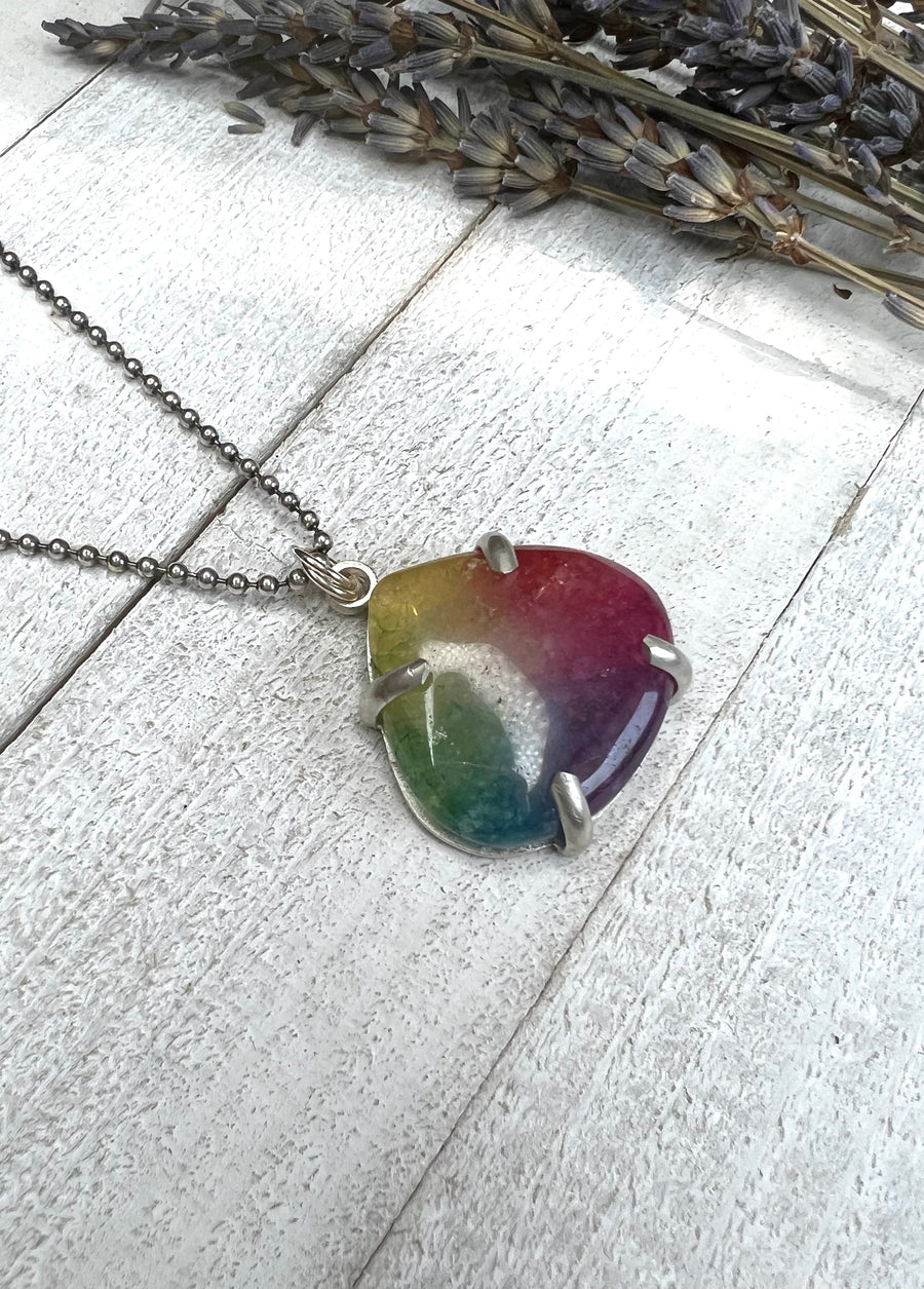 One of a Kind - Solar Quartz Pendant - MARTINIJewels