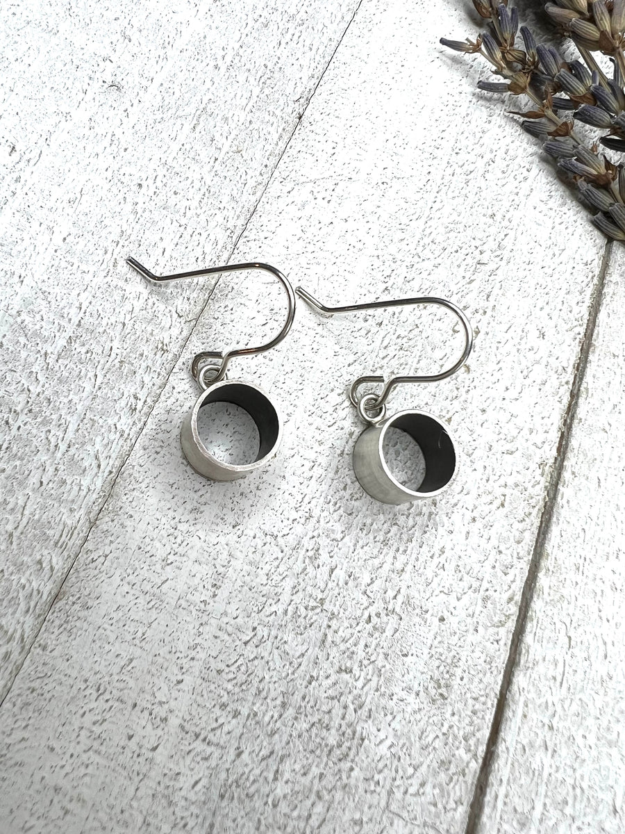 Minimalism Collection - Dangle Tube Earrings - V36 - MARTINIJewels