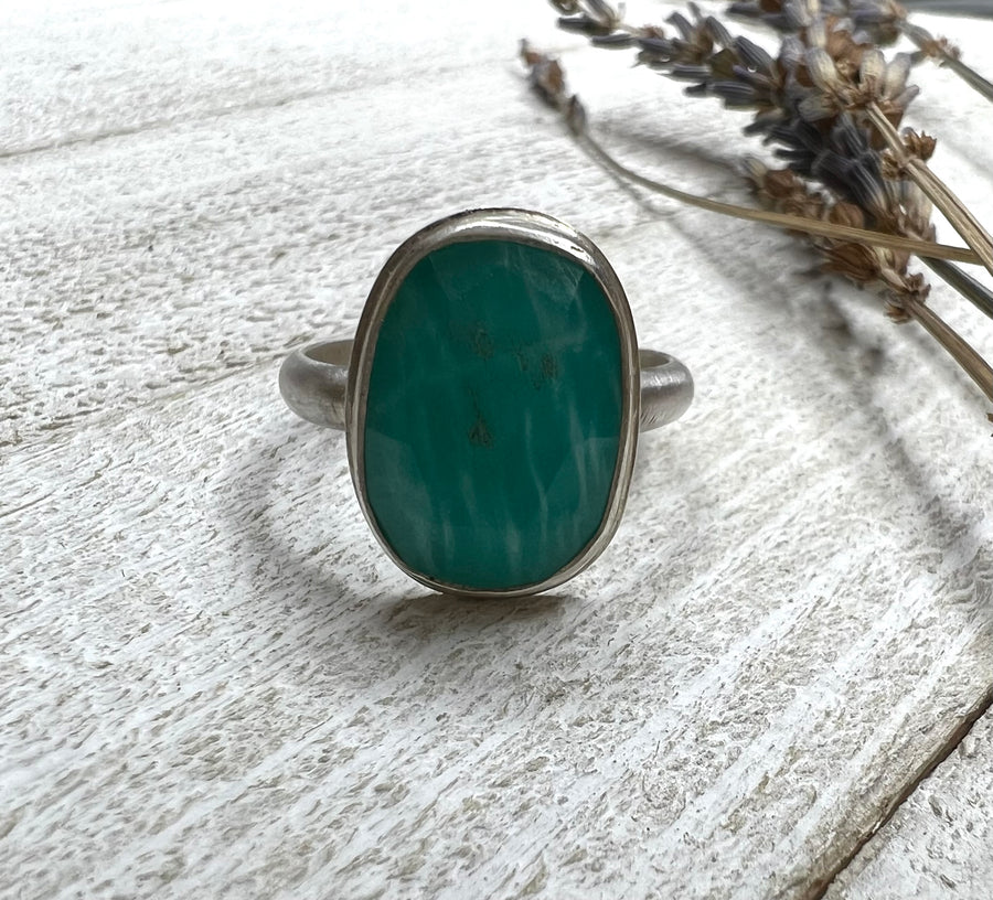 One of a Kind - Amazonite Ring - MARTINIJewels