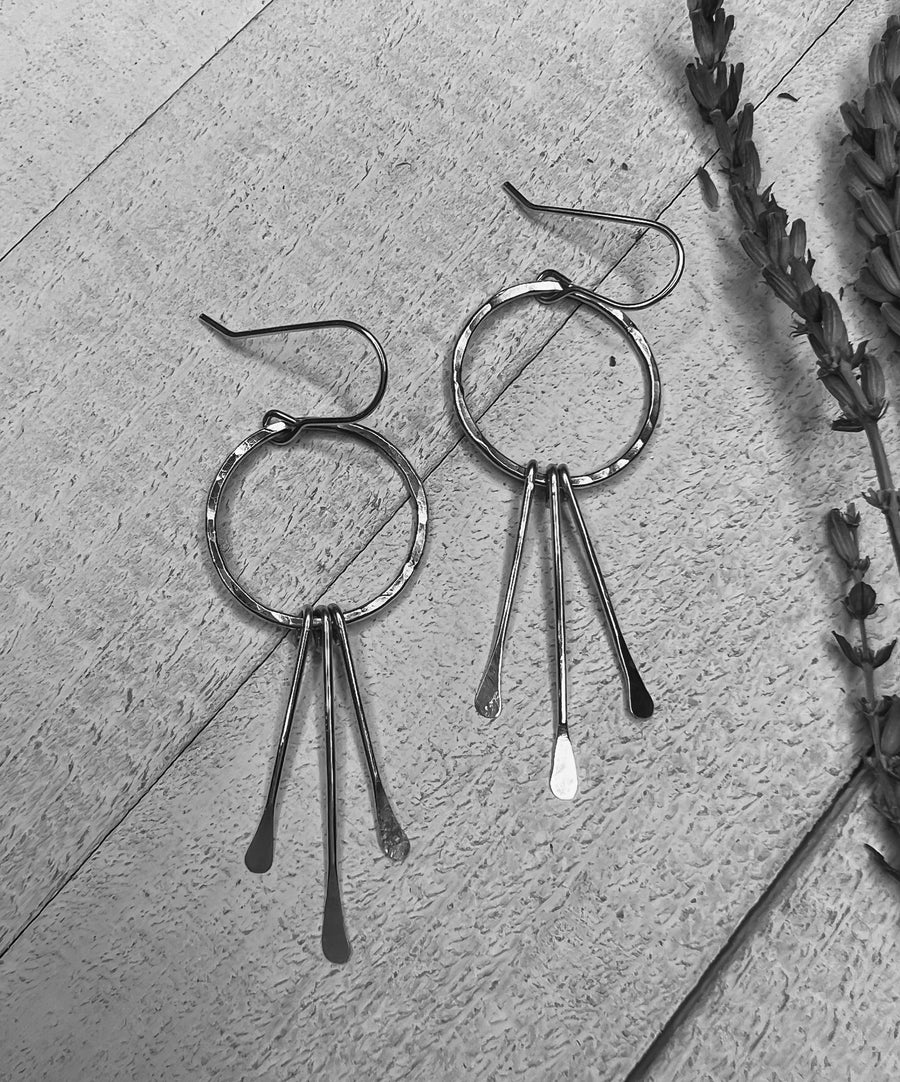 Classics Collection - Fringe Earrings in Sterling Silver OR 14k Gold Fill - MARTINIJewels