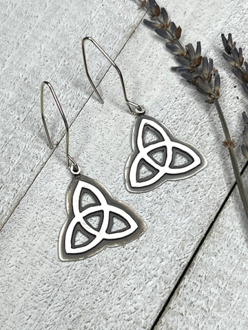 Goddess Collection - Triquetra Earrings - MARTINIJewels
