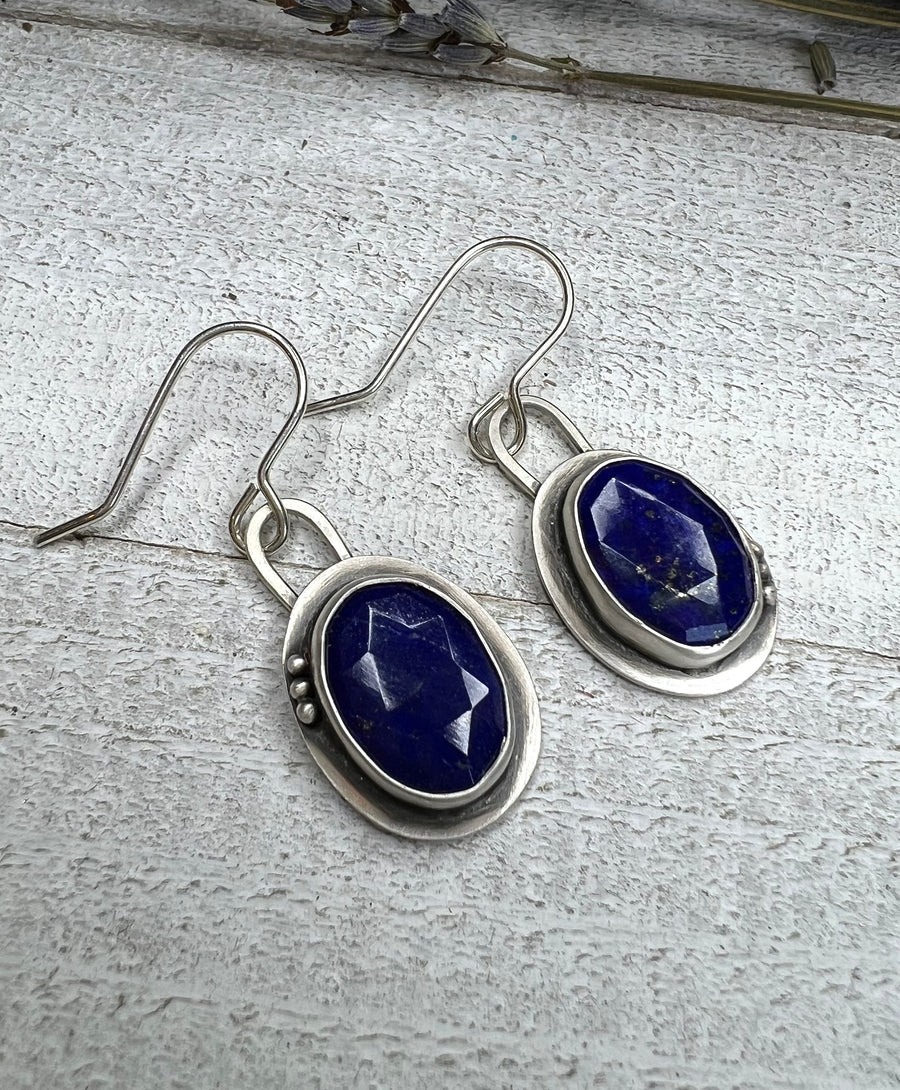 One of a Kind - Lapis Lazuli Earrings - MARTINIJewels