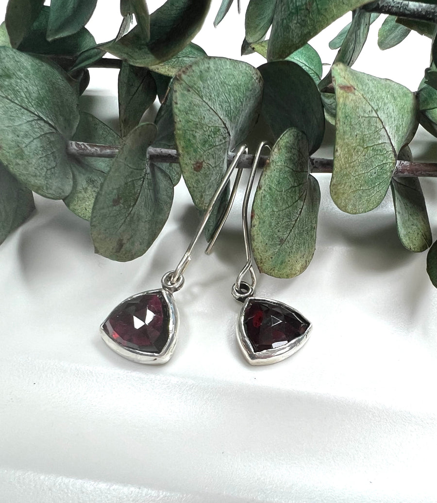 One of a Kind - Garnet Earrings - MARTINIJewels