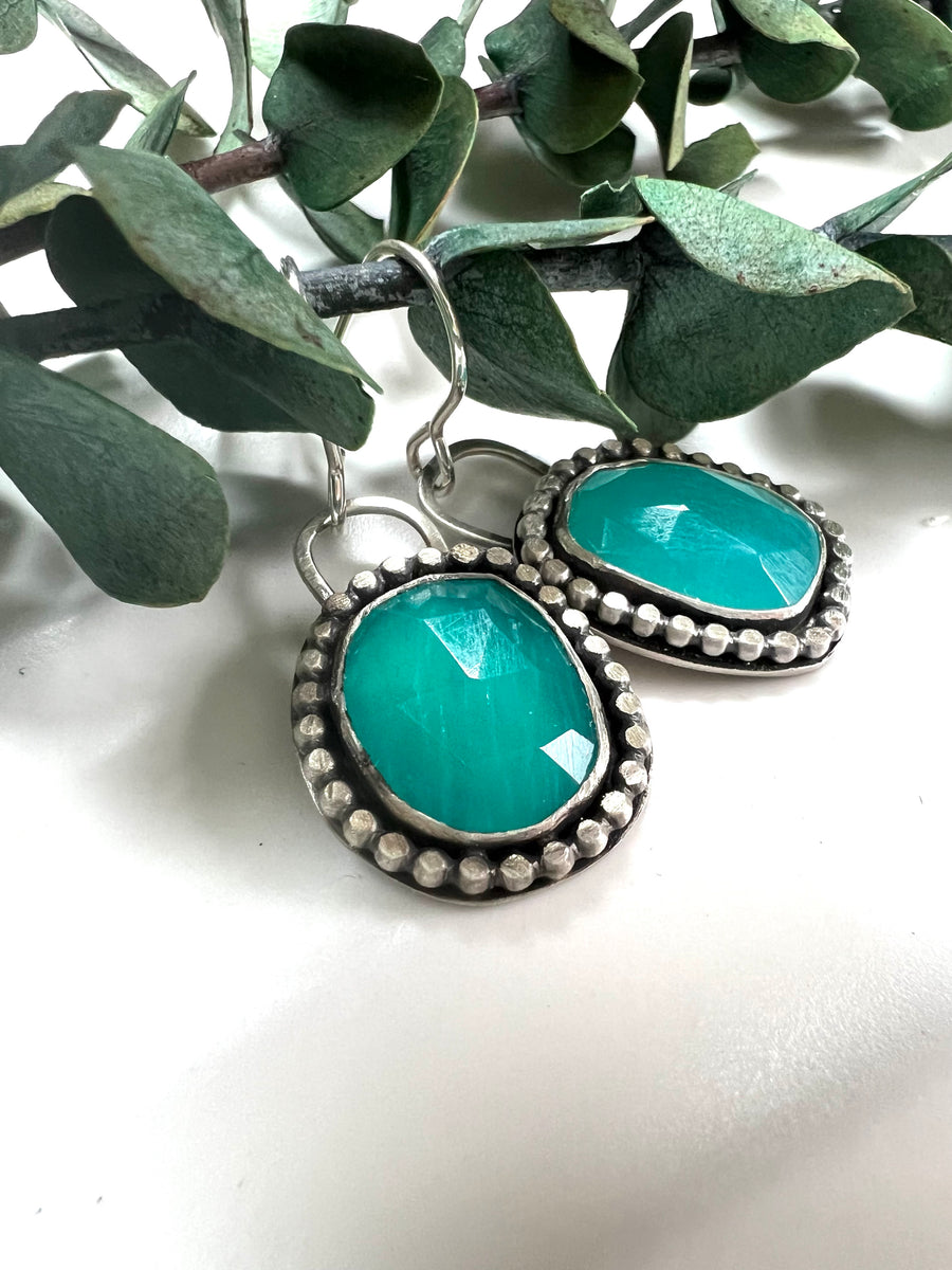 One of a Kind - Amazonite Earrings - MARTINIJewels