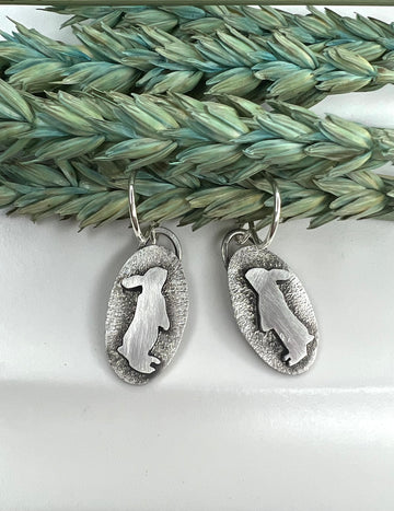 How Does Your Garden Grow - Bunny Earrings - MARTINIJewels