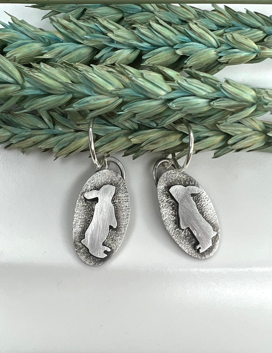 How Does Your Garden Grow - Bunny Earrings - MARTINIJewels