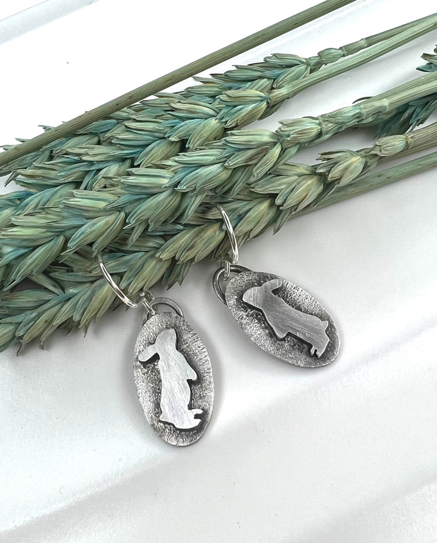 How Does Your Garden Grow - Bunny Earrings - MARTINIJewels