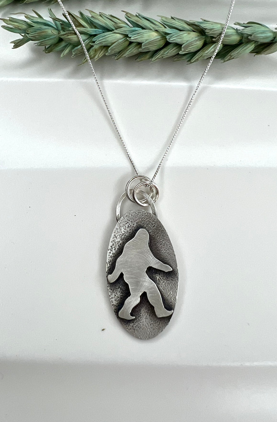 How Does Your Garden Grow - Big Foot Necklace - MARTINIJewels