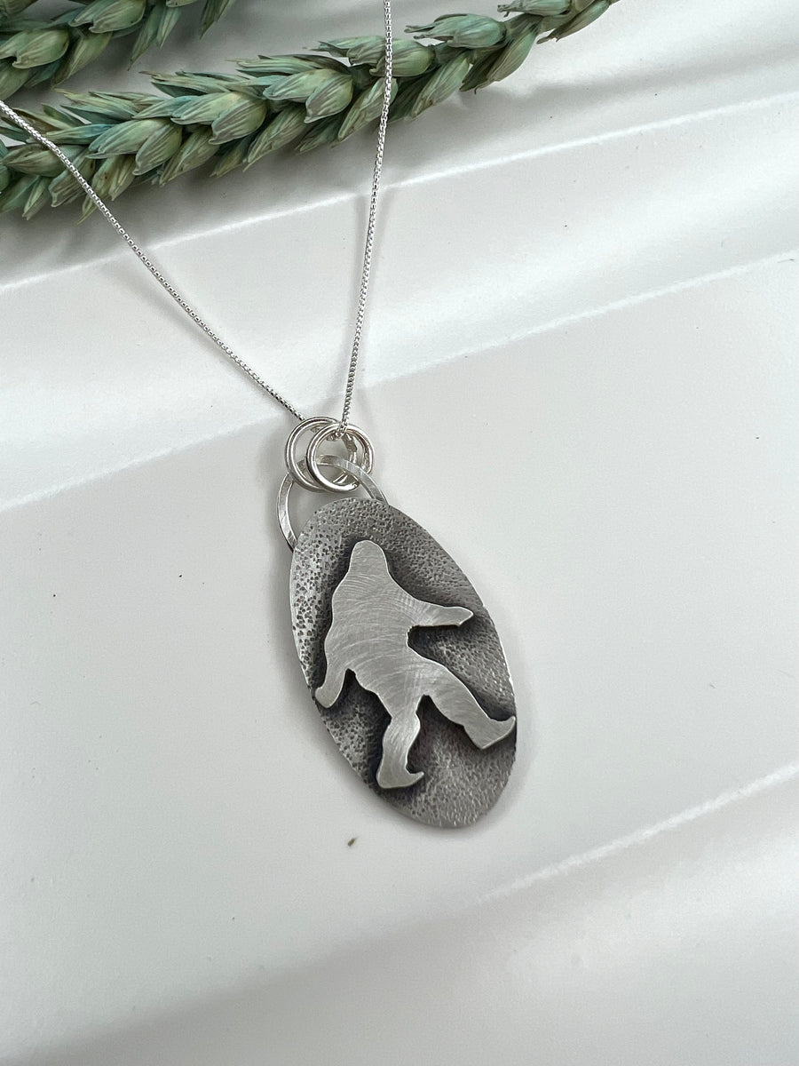 How Does Your Garden Grow - Big Foot Necklace - MARTINIJewels