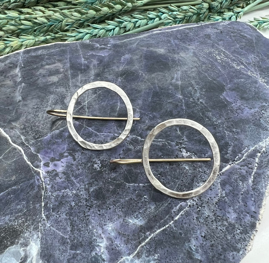 Classics Collection - Mixed Metal Hoops - Large - MARTINIJewels