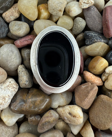 One of a Kind - Onyx Ring Size 9.5 - MARTINIJewels