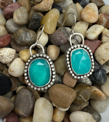 One of a Kind - Amazonite Earrings - MARTINIJewels