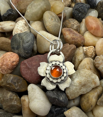 One of a Kind - Peridot Flower Necklace (Copy) - MARTINIJewels