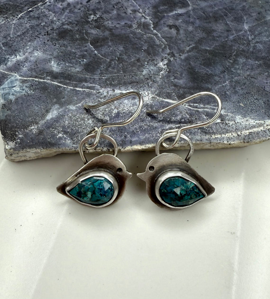 Tibetan Turquoise Songbirds - MARTINIJewels