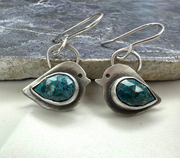 Tibetan Turquoise Songbirds - MARTINIJewels
