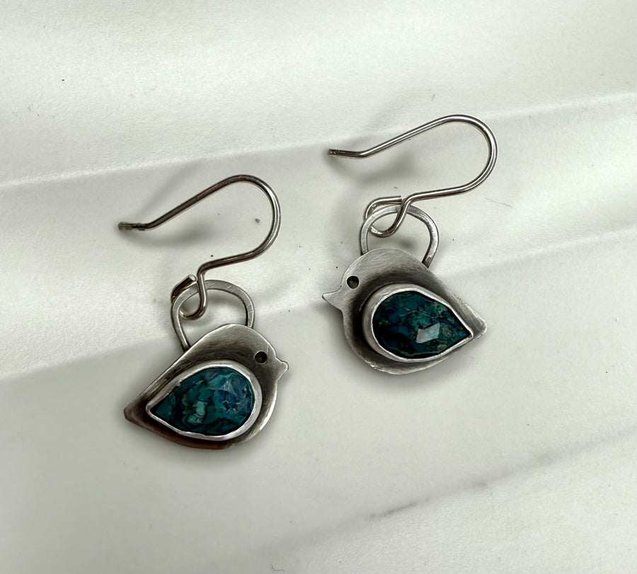 Tibetan Turquoise Songbirds - MARTINIJewels