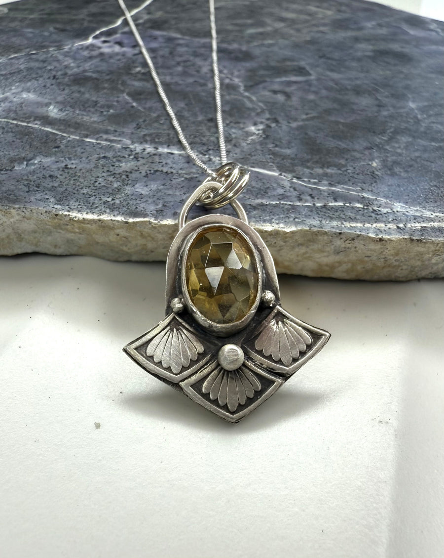 Citrine Pendant - MARTINIJewels