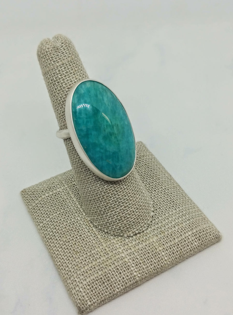 One of a Kind Amazonite Ring - MARTINIJewels