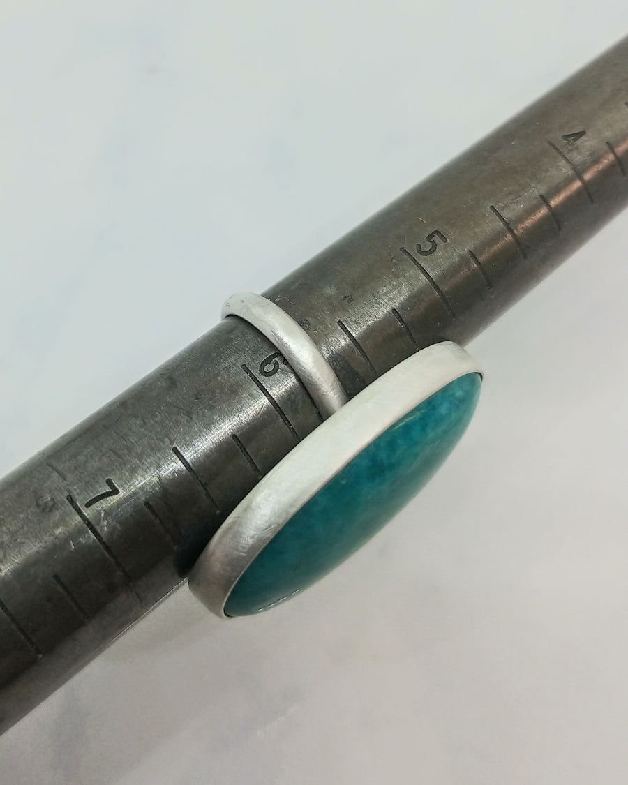 One of a Kind Amazonite Ring - MARTINIJewels