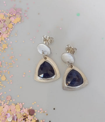 One of a Kind - Iolite Earrings - MARTINIJewels