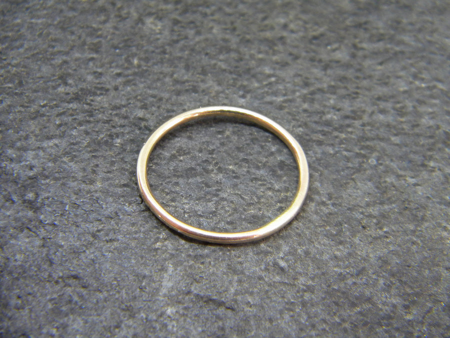 14 Kt Solid Gold or Gold Filled Ring - Smooth Finish - MARTINIJewels