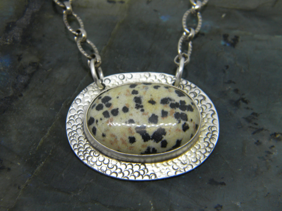 One of a Kind - Dalmatian Jasper Pendant - MARTINIJewels