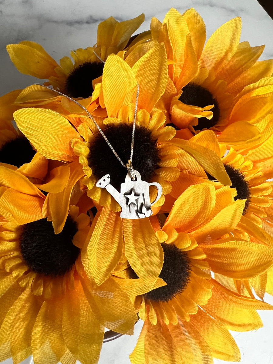 How Does Your Garden Grow - Watering Can Necklace - MARTINIJewels