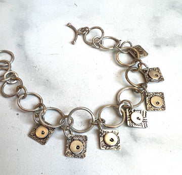 One of a Kind Charm Bracelet - Courage - MARTINIJewels