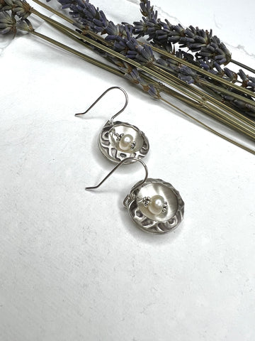 Pearls Collection - Nested Pearl Earrings - MARTINIJewels