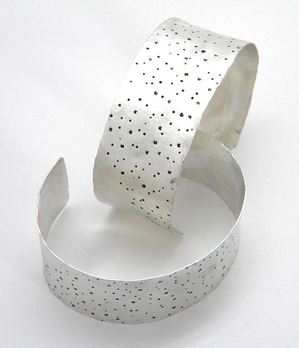 Andromeda  - Recycled Sterling Silver Cuff - MARTINIJewels