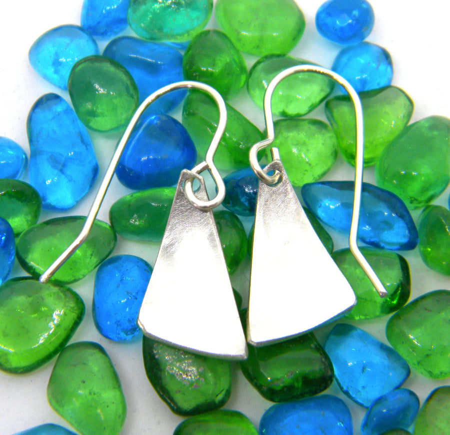 Americas Cup Collection - Small Sail Earrings - MARTINIJewels