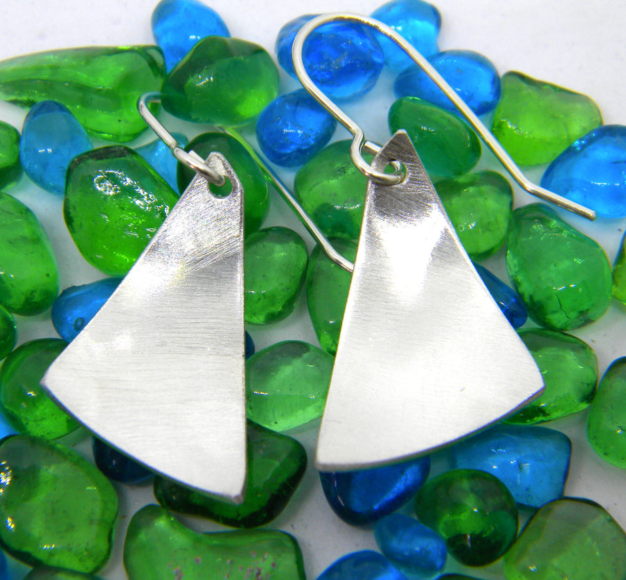 Americas Cup Collection - Large Sail Earrings - MARTINIJewels